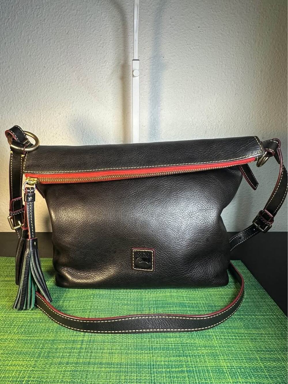 Dooney & Bourke Pebble Grain Foldover Crossbody